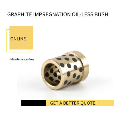 Graphite Impregnation Oil-Less Copper Flange Bush